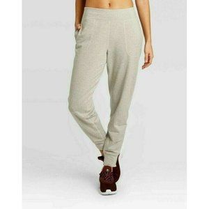 Women's Mid-Rise Brushed Jersey Jogger Pants Size XL
